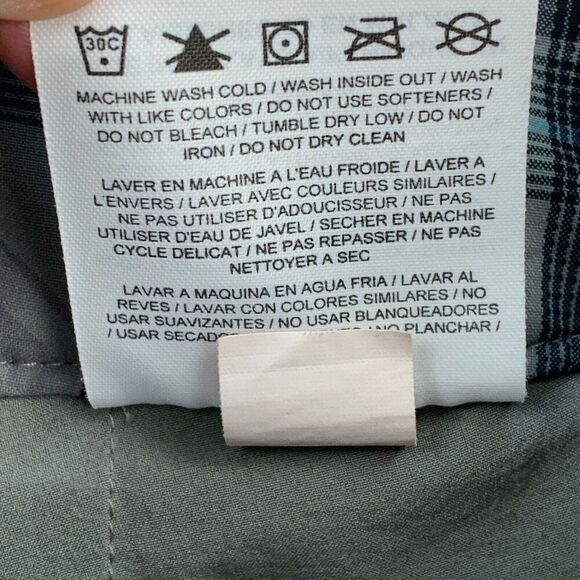 Nike Golf Skort sz 6 Shorts Under Skirt Gray Patterned Length 17" - Picture 9 of 9